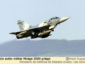 Avion militar Mirage Grecia