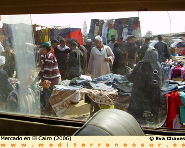 Mercado en El Cairo