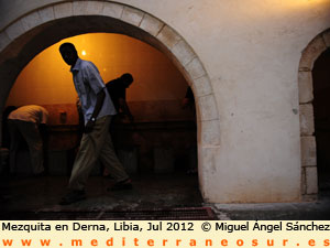 Mezquita en Libia