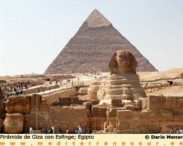 Piramide de Giza y Esfinge