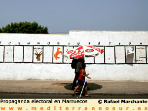 Espacio para propaganda electoral, Rabat