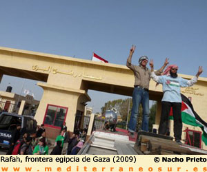 Rafah, frontera Egipto/Gaza