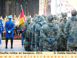 Desfile en Sarajevo