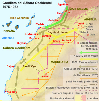 conflicto sahara